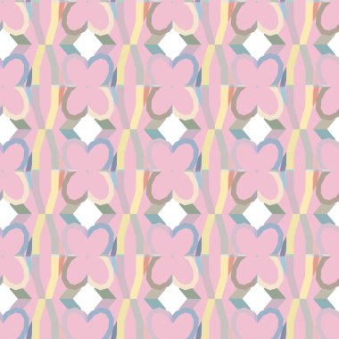 vektör sanatı, soyut dikişsiz model arkaplanı