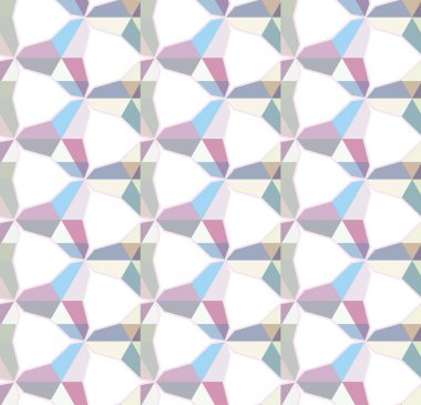 Kusursuz şablon, soyut duvar kağıdı, vektör illüstrasyonu 