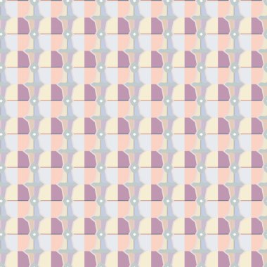 soyut kaleydoskop kumaş dikişsiz arkaplan, vektör illüstrasyonu 