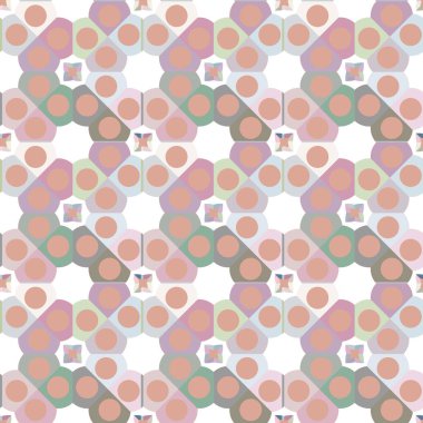 Kusursuz şablon, soyut duvar kağıdı, vektör illüstrasyonu 