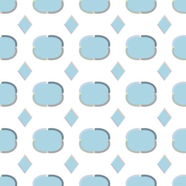 Kusursuz şablon, soyut duvar kağıdı, vektör illüstrasyonu 