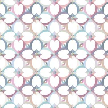 Kusursuz şablon, soyut duvar kağıdı, vektör illüstrasyonu 