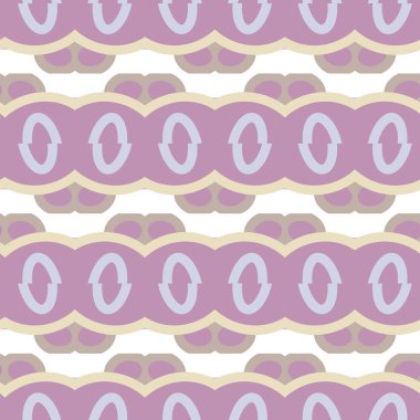 Kusursuz şablon, soyut duvar kağıdı, vektör illüstrasyonu 