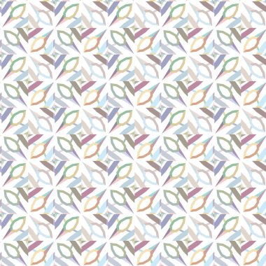 Kusursuz şablon, soyut duvar kağıdı, vektör illüstrasyonu 