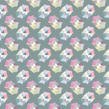 Kusursuz şablon, soyut duvar kağıdı, vektör illüstrasyonu 