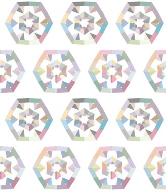 Kusursuz şablon, soyut duvar kağıdı, vektör illüstrasyonu 