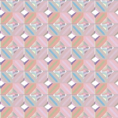 Kusursuz şablon, soyut duvar kağıdı, vektör illüstrasyonu 