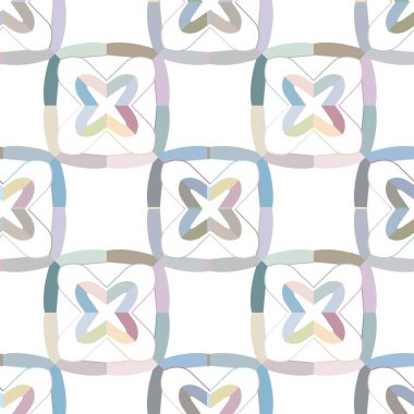 Kusursuz şablon, soyut duvar kağıdı, vektör illüstrasyonu 