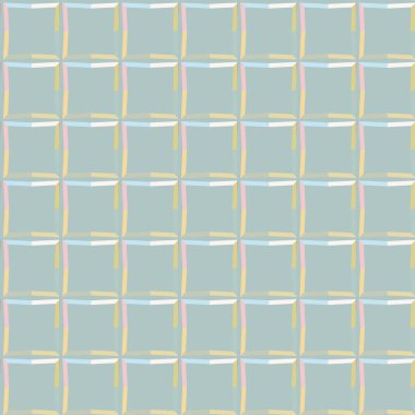 Modern geometrik vektör tasarımı, kusursuz desen çizimi