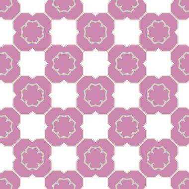 Kusursuz şablon, soyut duvar kağıdı, vektör illüstrasyonu 