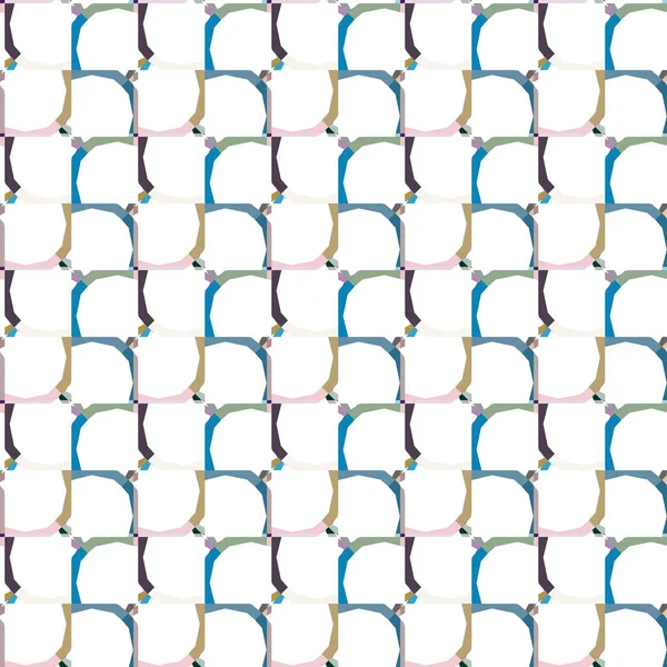 Abstrato Caleidoscópio Tecido Sem Costura Fundo Ilustração Vetorial — Vetor de Stock