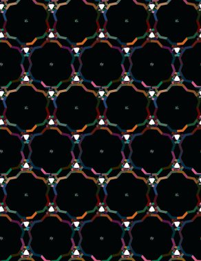soyut vektör sanatı, geometrik şekiller, uzay dokusunu kopyala