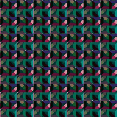 soyut vektör sanatı, geometrik şekiller, uzay dokusunu kopyala