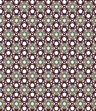  Soyut arkaplan. Kusursuz geometrik süslemeli desen.