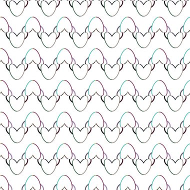 Vektör çizimi, geometrik dikişsiz arkaplan