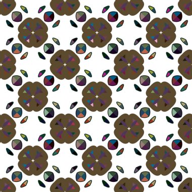 soyut vektör sanatı, geometrik şekiller, uzay dokusunu kopyala