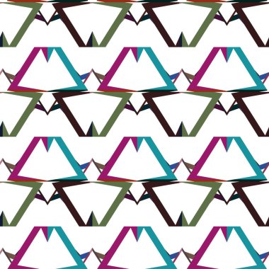  Soyut arkaplan. Kusursuz geometrik süslemeli desen.