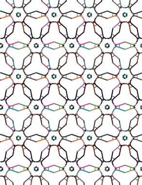  Soyut arkaplan. Kusursuz geometrik süslemeli desen.