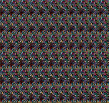 soyut geometrik süslemeli desen, vektör 