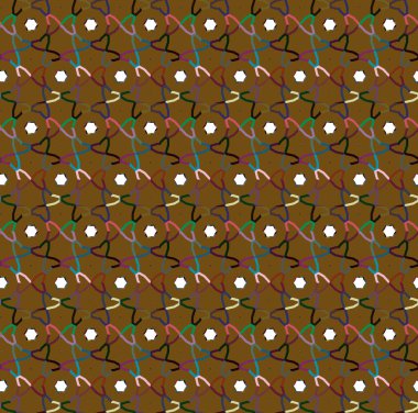 Vektör çizimi, geometrik dikişsiz arkaplan