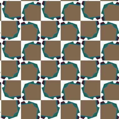 Kusursuz şablon, soyut duvar kağıdı, vektör illüstrasyonu 