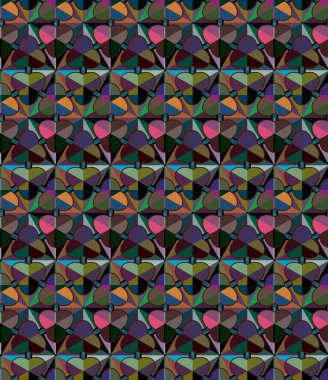  Soyut arkaplan. Kusursuz geometrik süslemeli desen.