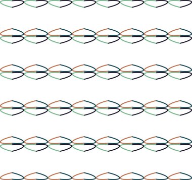 Kusursuz arkaplanı olan soyut grafik deseni