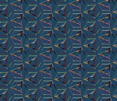 Vektör çizimi, geometrik dikişsiz arkaplan