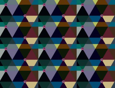 Vektör çizimi, geometrik dikişsiz arkaplan