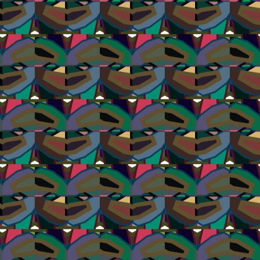  Soyut arkaplan. Kusursuz geometrik süslemeli desen.