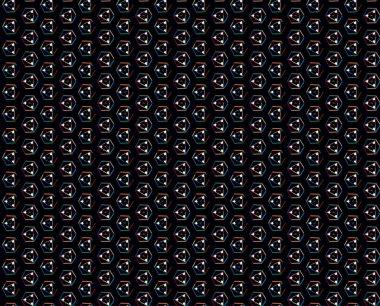 Vektör çizimi, geometrik dikişsiz arkaplan