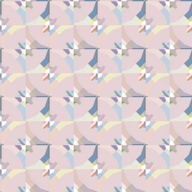 Kusursuz şablon, soyut duvar kağıdı, vektör illüstrasyonu 