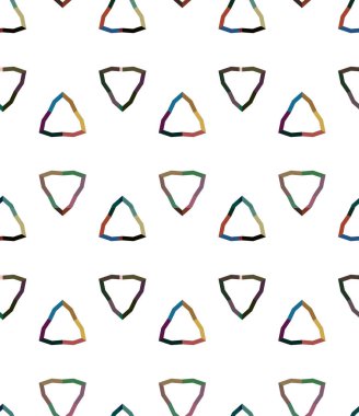 Vektör çizimi, geometrik dikişsiz arkaplan