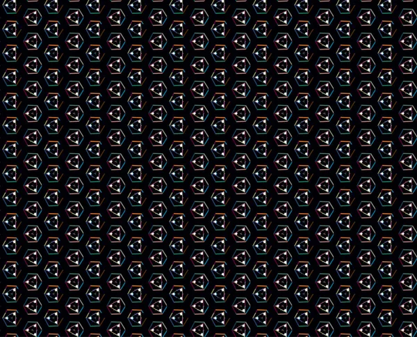 Vektör çizimi, geometrik dikişsiz arkaplan