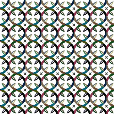 soyut vektör sanatı, geometrik şekiller, uzay dokusunu kopyala