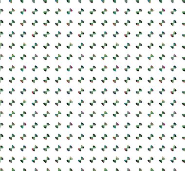 Vektör çizimi, geometrik dikişsiz arkaplan