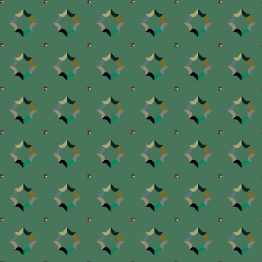 Kusursuz arkaplanı olan soyut grafik deseni