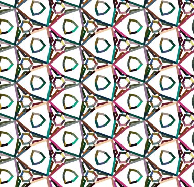  Soyut arkaplan. Kusursuz geometrik süslemeli desen.