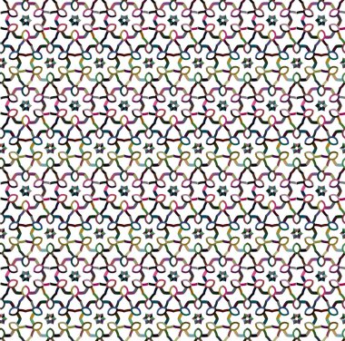 soyut vektör sanatı, geometrik şekiller, uzay dokusunu kopyala