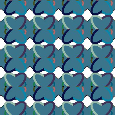 soyut vektör sanatı, geometrik şekiller, uzay dokusunu kopyala