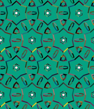  Soyut arkaplan. Kusursuz geometrik süslemeli desen.