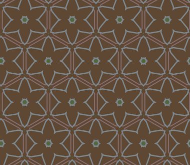 soyut kaleydoskop kumaş dikişsiz arkaplan, vektör illüstrasyonu