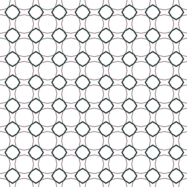 Ozdobné Geometrické Bezešvé Pozadí Vektor — Stockový vektor