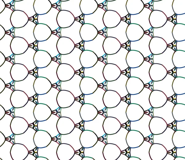 Kusursuz Geometrik Süs Deseni Soyut Arkaplan — Stok Vektör