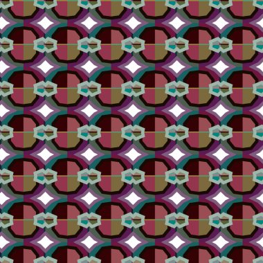 soyut vektör sanatı, geometrik şekiller, uzay dokusunu kopyala