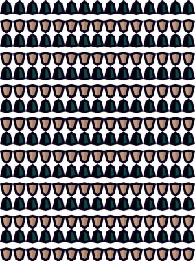 Kusursuz geometrik süs deseni. soyut arkaplan.