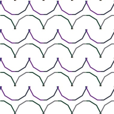 Süslü geometrik dikişsiz arkaplan, vektör 