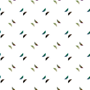 soyut kaleydoskop kumaş dikişsiz arkaplan, vektör illüstrasyonu