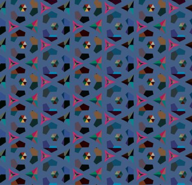  Soyut arkaplan. Kusursuz geometrik süslemeli desen.