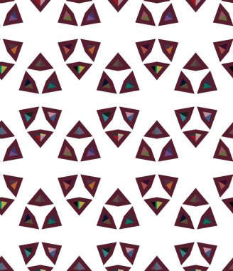 Kusursuz geometrik şekiller, vektör arkaplan